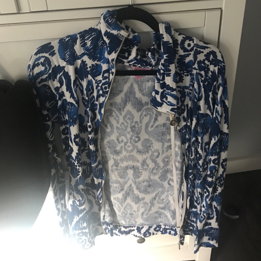 Zip-Up Lilly Pulitzer popover