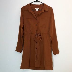 Perfect Fall Burnt Orange Dress