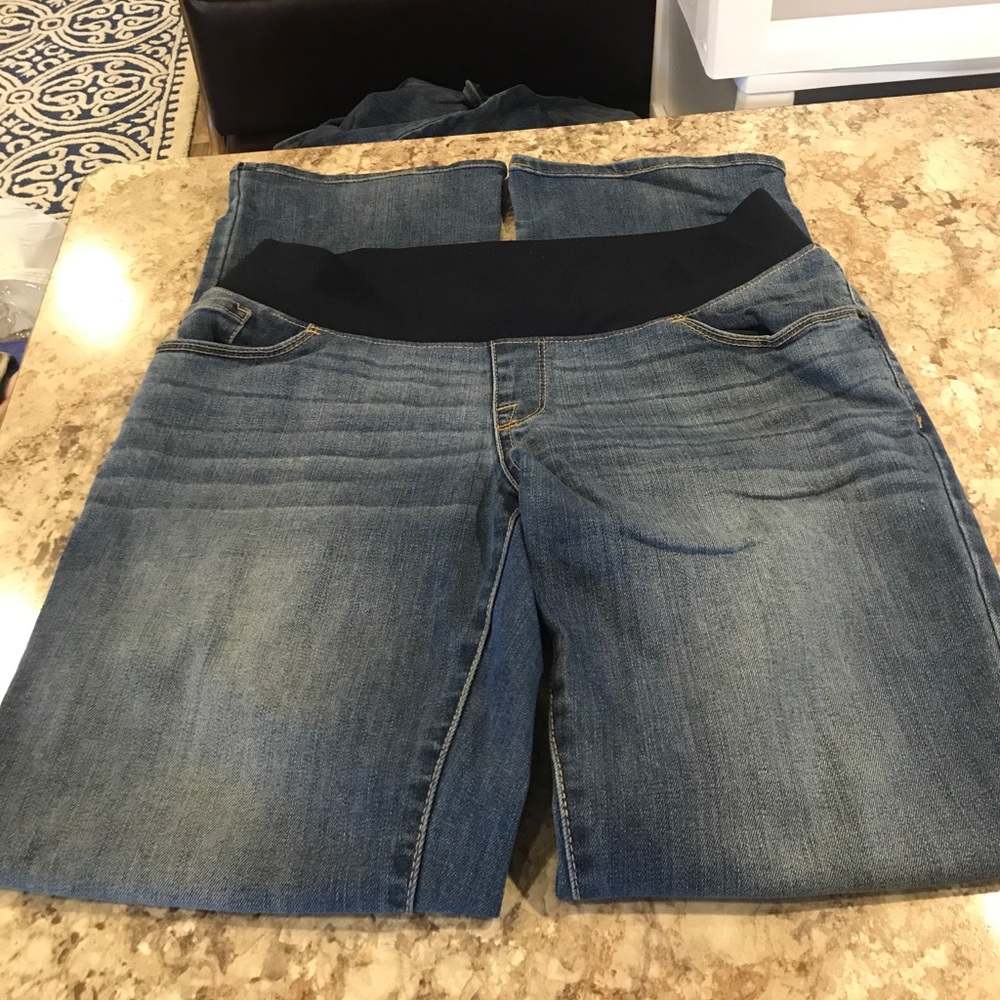 Liz Lang maternity boot cut jeans