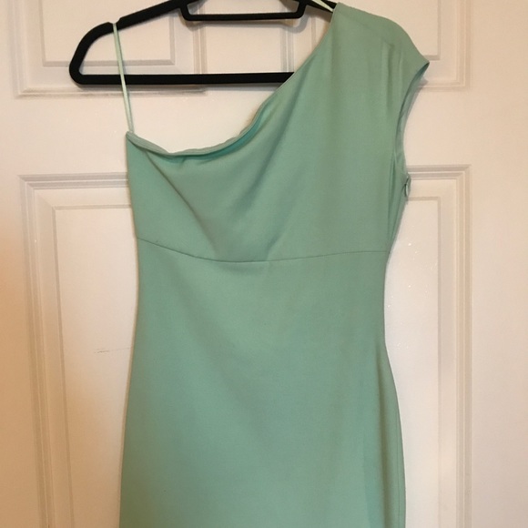 slim fit dress slacks Kennedy Blue Zara Bridesmaid Dress