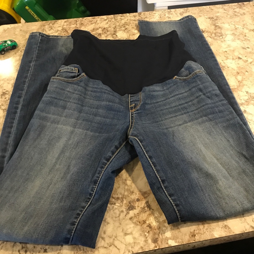 Liz Lang maternity boot cut jeans