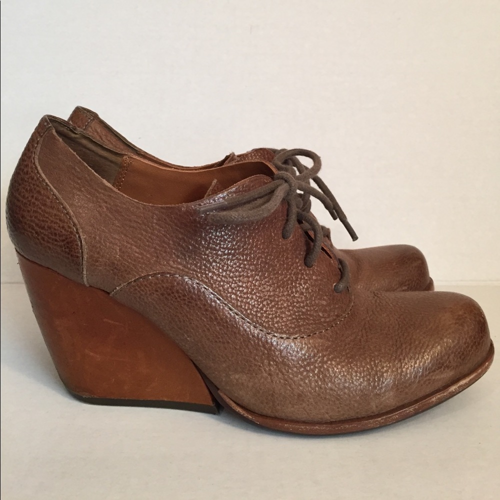 Kork-Ease wedge heel shoe