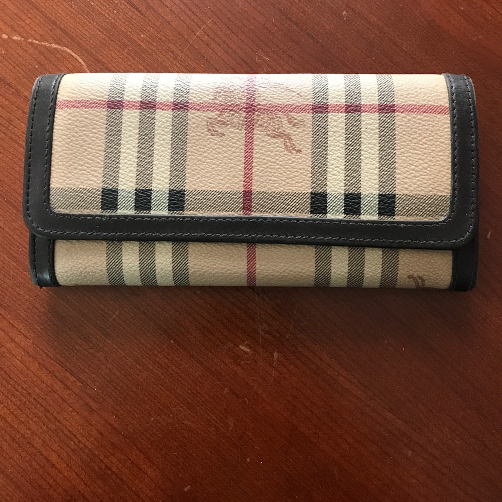 Authentic Burberry Wallet