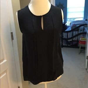 Talbots silk sleeveless blouse size 8