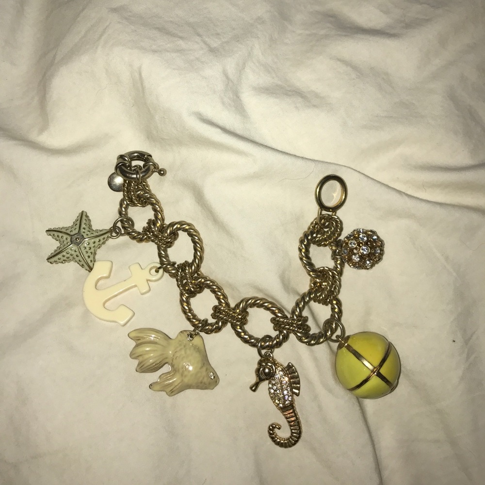 J. Crew Nautical Charm Braclet