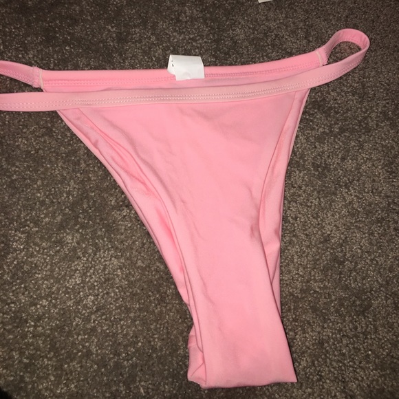 pink thong bathing suit - Picture 2 of 4