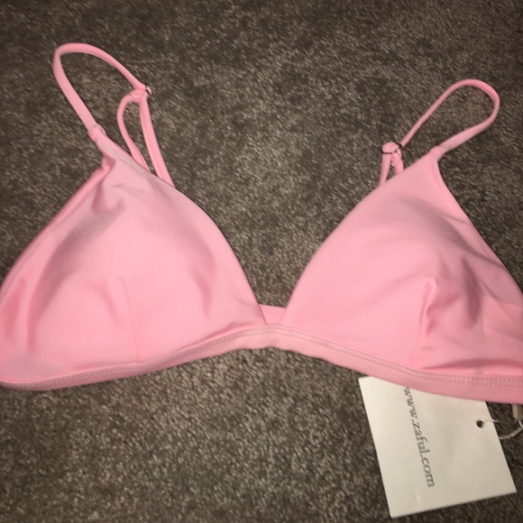 pink thong bathing suit - Picture 3 of 4