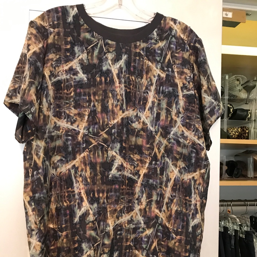 Silk shirt from Theyskens Theory collection
