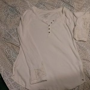 American eagle soft & sexy waffle shirt