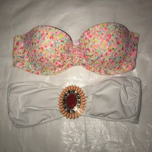 2 Victorias Secret Bathing Suit Tops