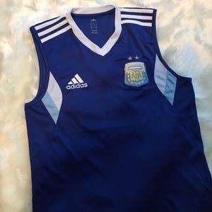 Argentina soccer tank top jersey