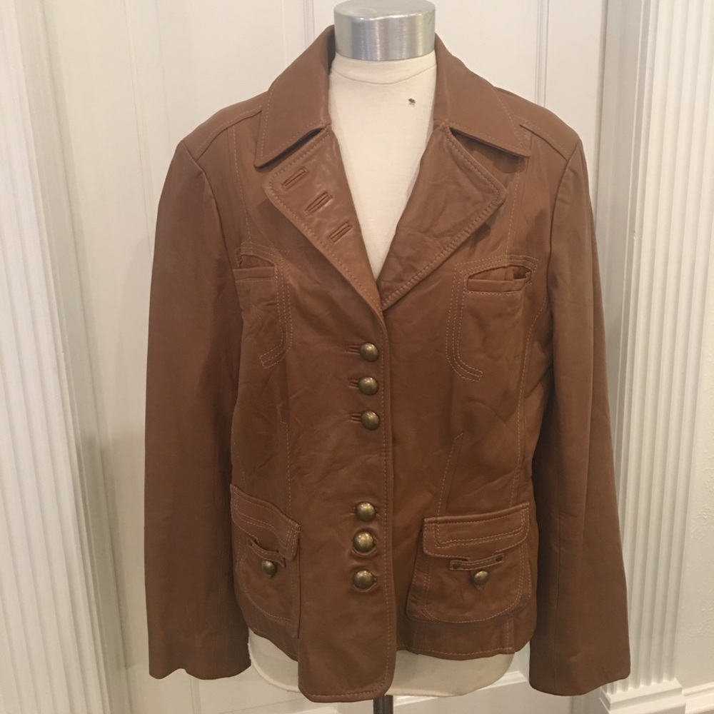 Leather jacket