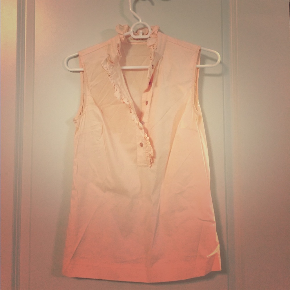 Tory Burch pink blouse