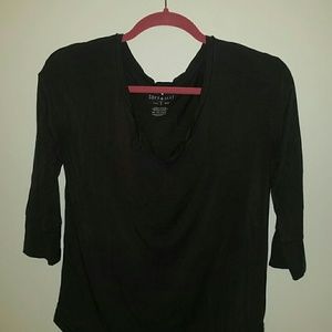 Charcoal Soft and Sexy 3/4 length top