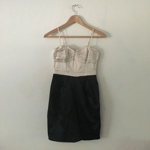 H&M cocktail dress removable straps
