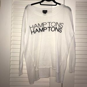 Central Park West White Sweater