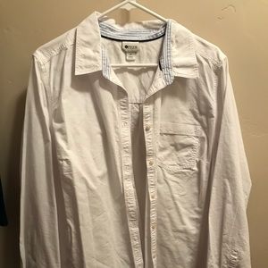 Button up shirt white