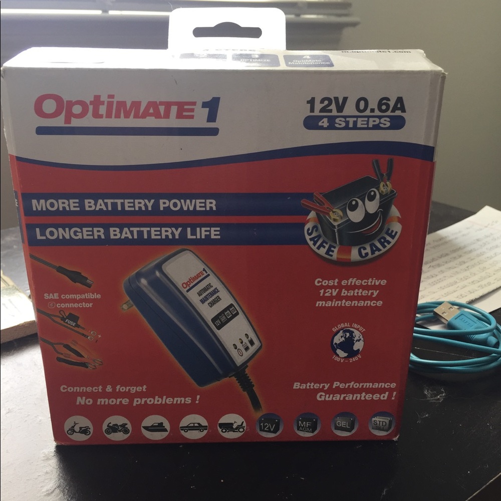 12v plug in battery charger
