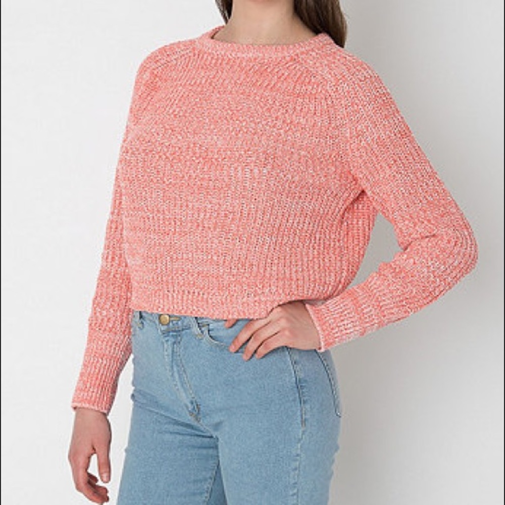 AA Cropped Fisherman Sweater