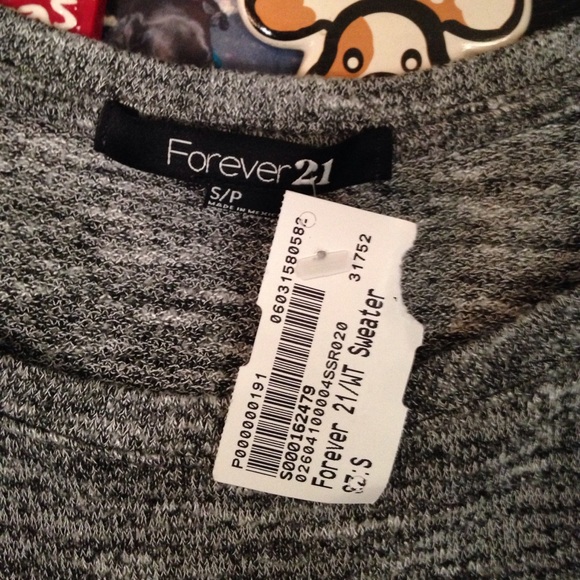 NWT Forever 21 Short Sleeve Sweater Top - Picture 2 of 2