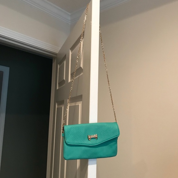Small teal crossbody - Picture 2 of 2