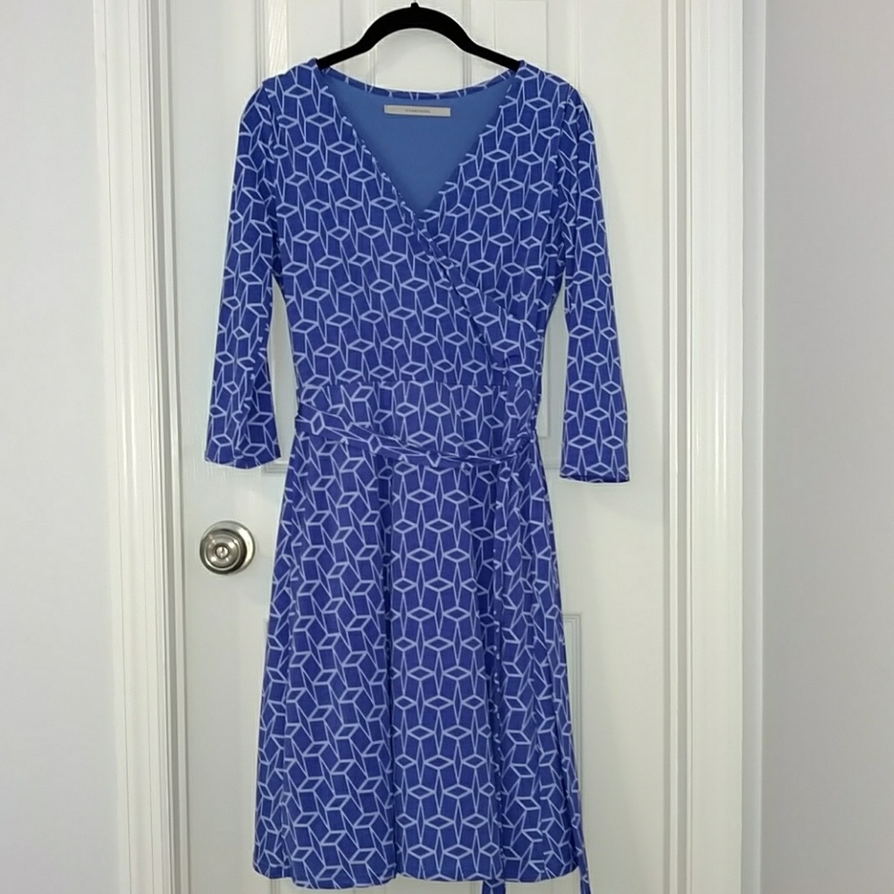 41 Hawthorne faux-wrap belted dress
