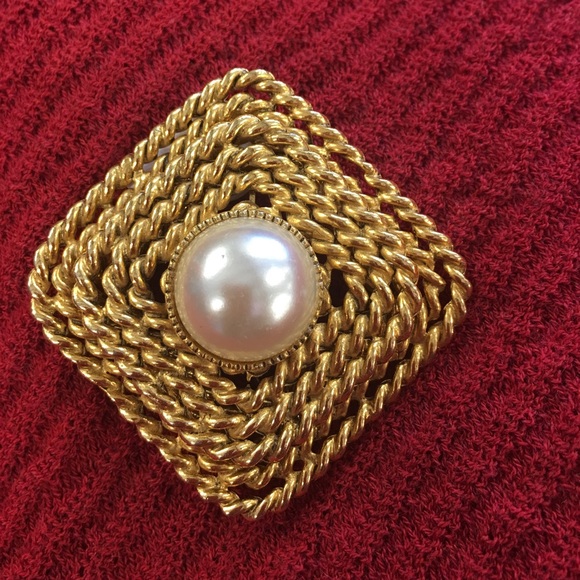 Pearl perfect for personality! Vintage brooch💐 - Picture 5 of 6