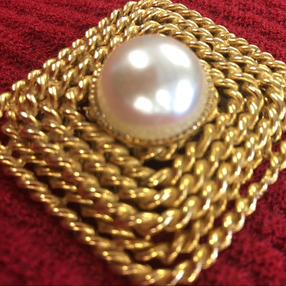 Pearl perfect for personality! Vintage brooch💐 - Picture 6 of 6