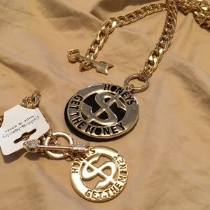 Honeys get the money costume jewelry
