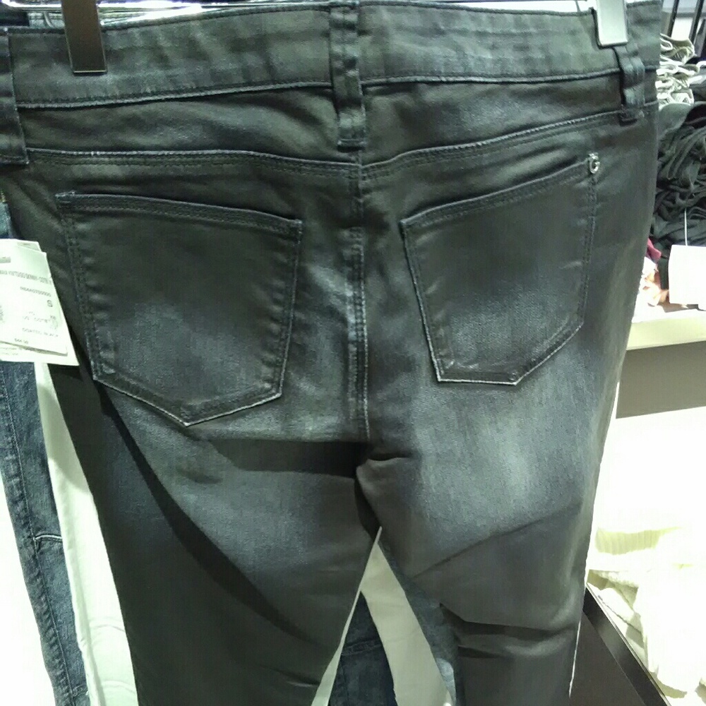 Womens jeans skinny fit BLACK DENIM