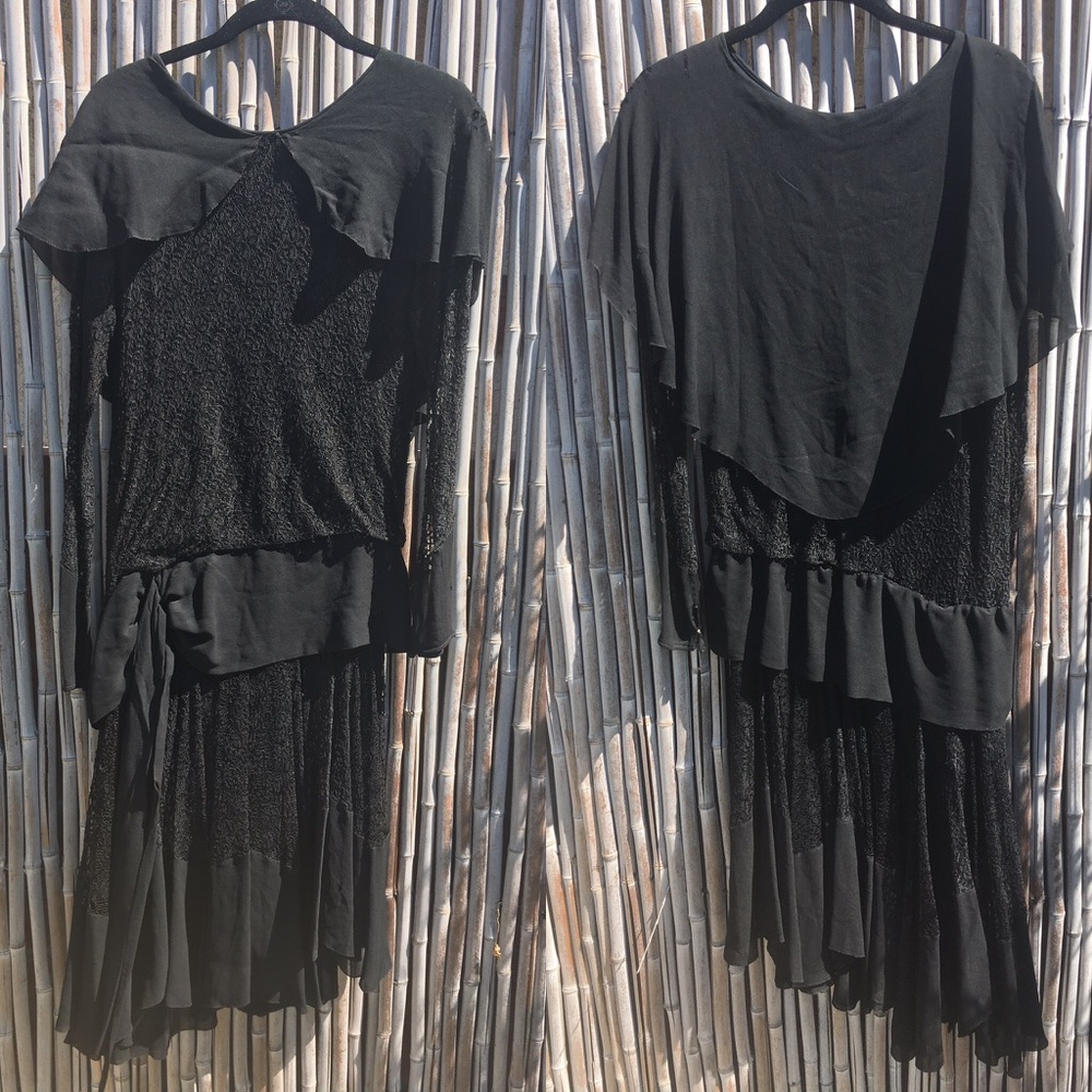 Vintage 1920s Mourning Dress