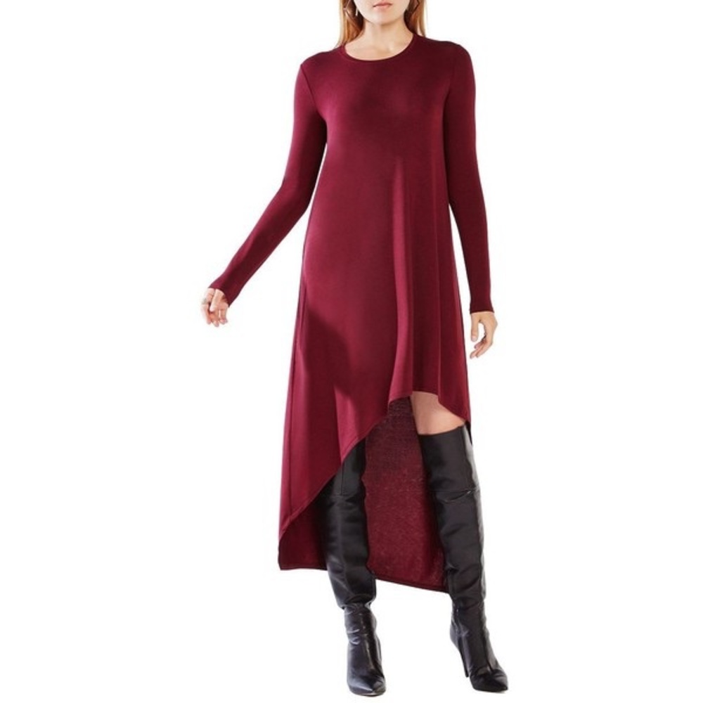 BCBG MAXAZRIA High Low Assymetrica Miney Dress S