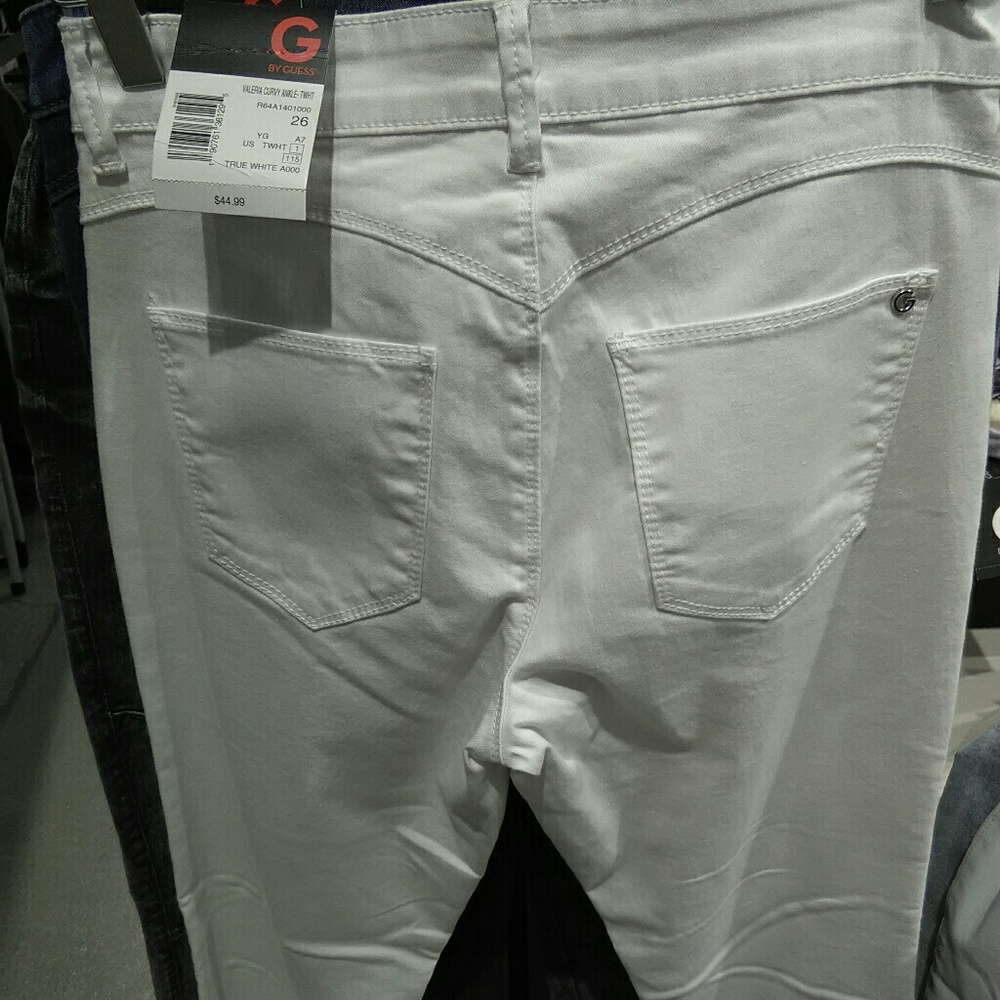 GUESS DENIM JEANS WHITE