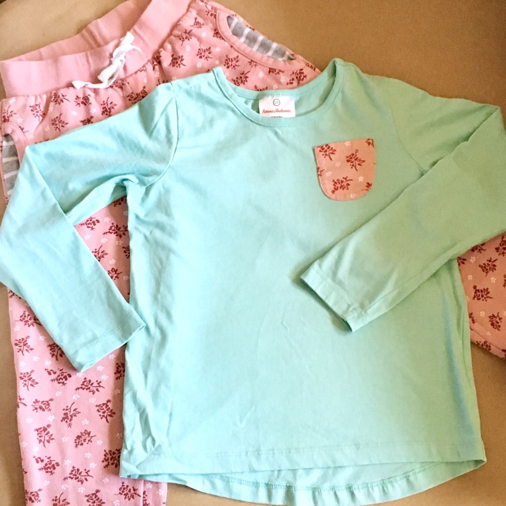 Hanna Andersson little girls matching set