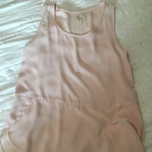 Frenchi sleeveless tulip style blouse