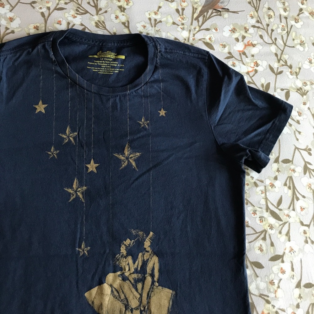 "Le Voyage" Threadless Womens Classic Tee