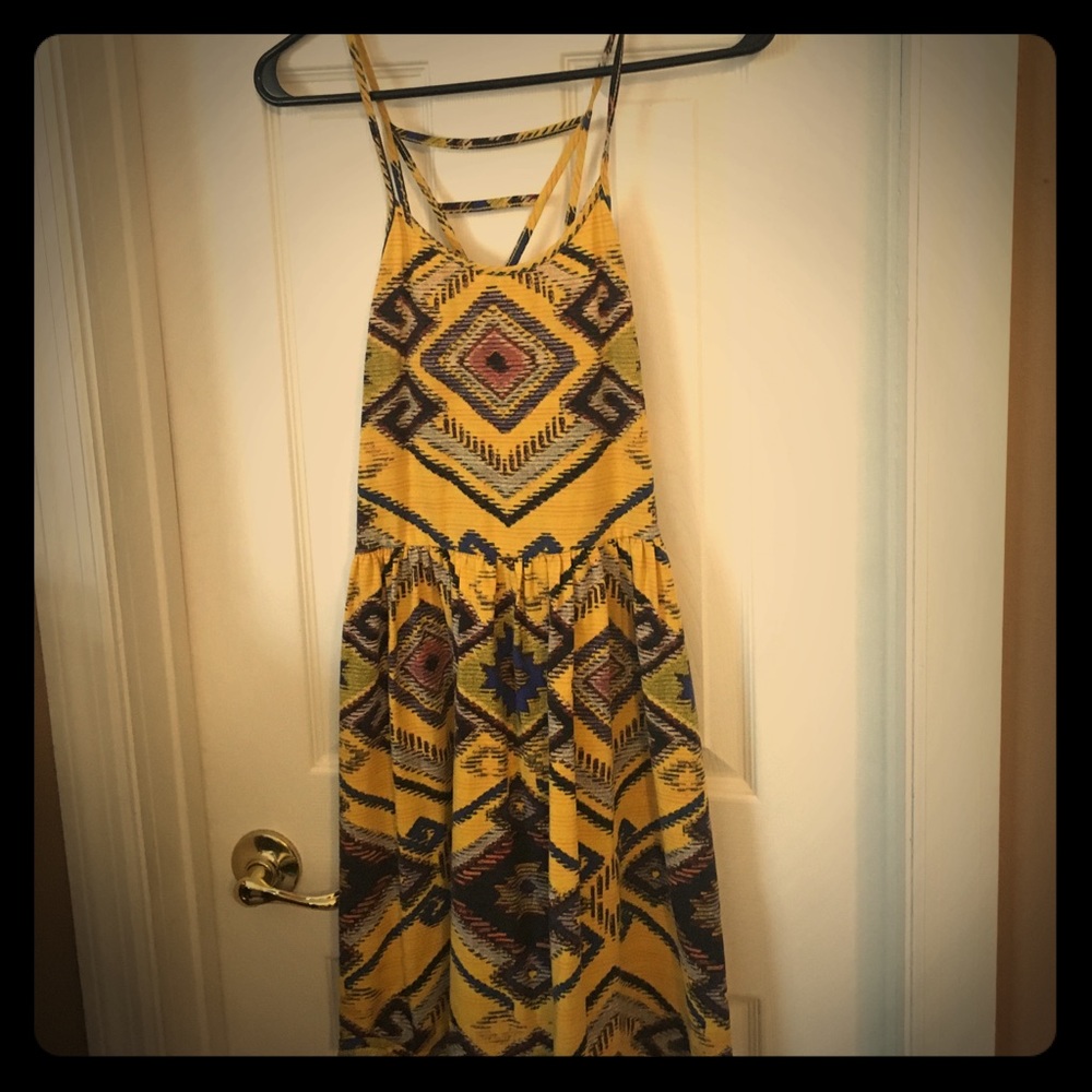 African print dress