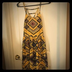 African print dress