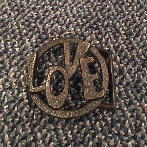 LOVE Belt Buckle