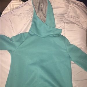 Teal hoodie