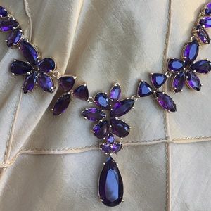 Kate Spade amethyst necklace