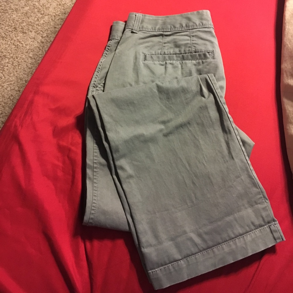 Grey trouser pants