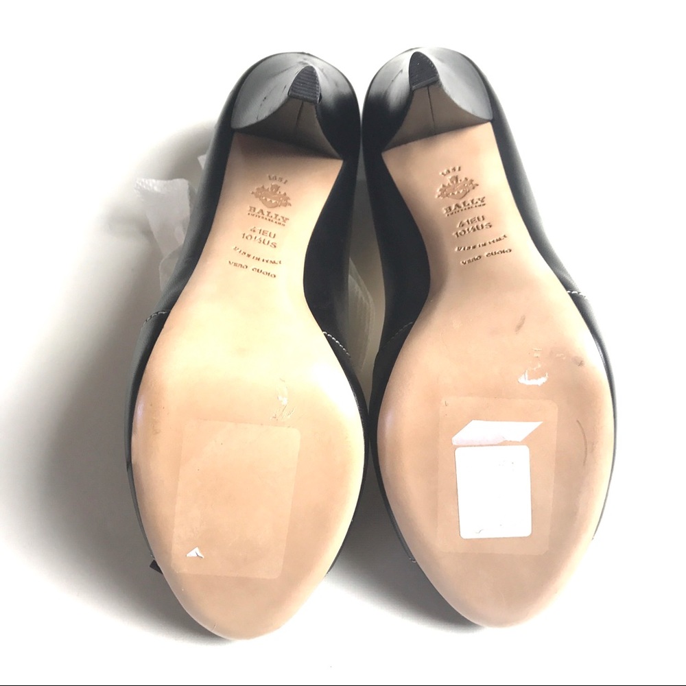 Bally Peep toe tie knot bow High heels - Picture 4 of 8