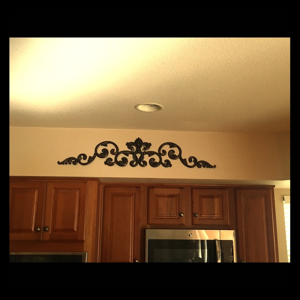 Metal wall art - bronze
