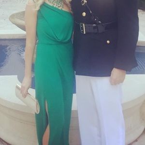 Green Formal BCBG Dress Size XS