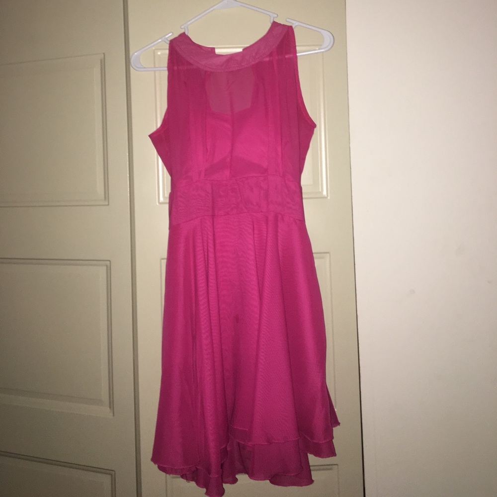 Pink dress