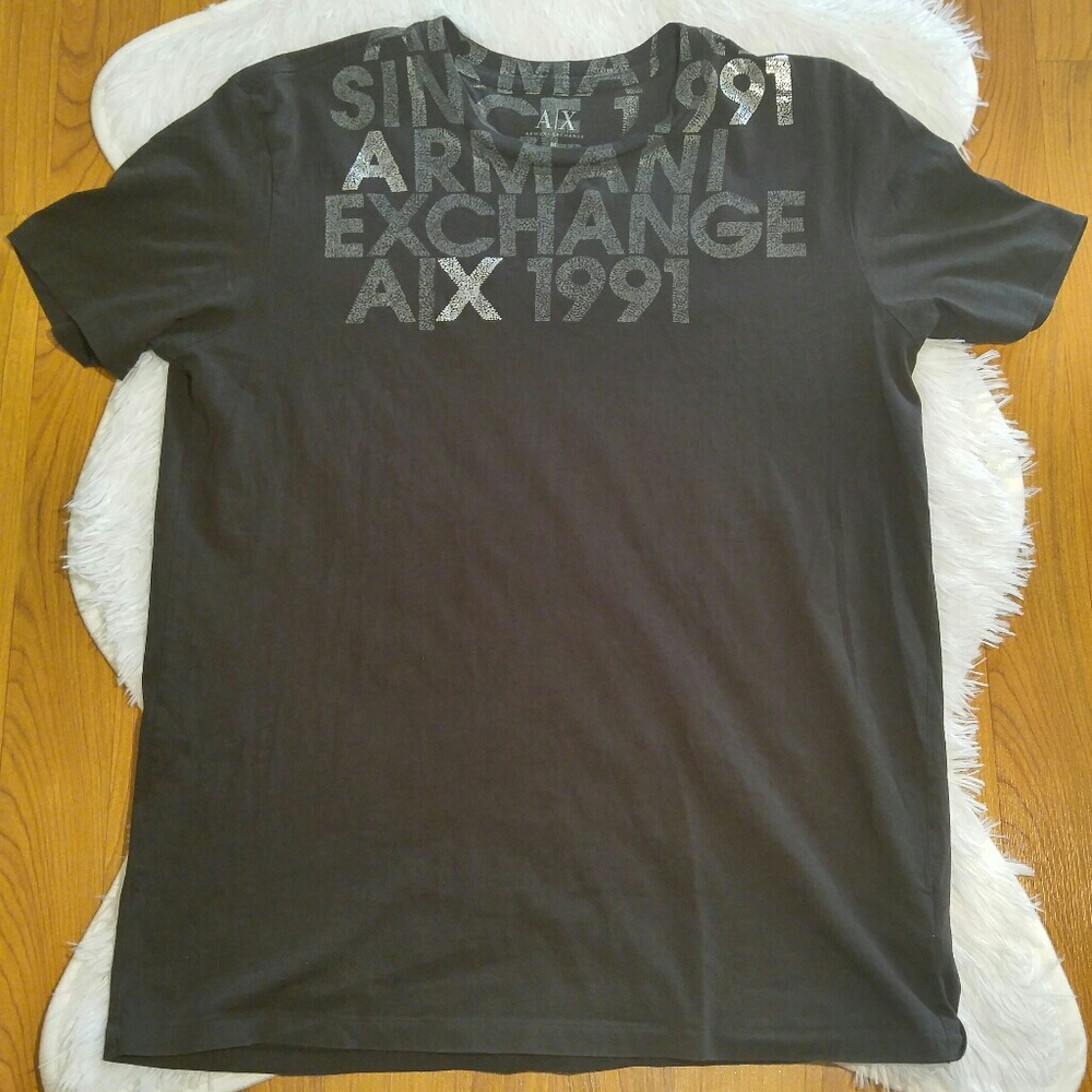 Armani Exchange Men's Fitted T Shirt