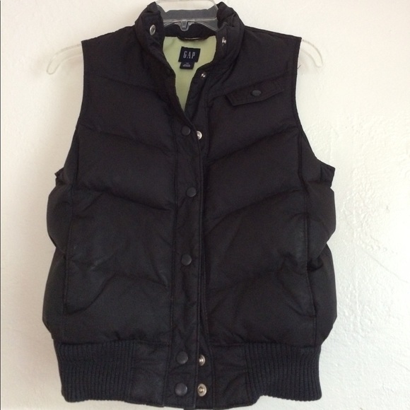Gap quilted down puffer vest - Picture 1 of 7
