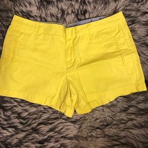 Yellow Club Shorts