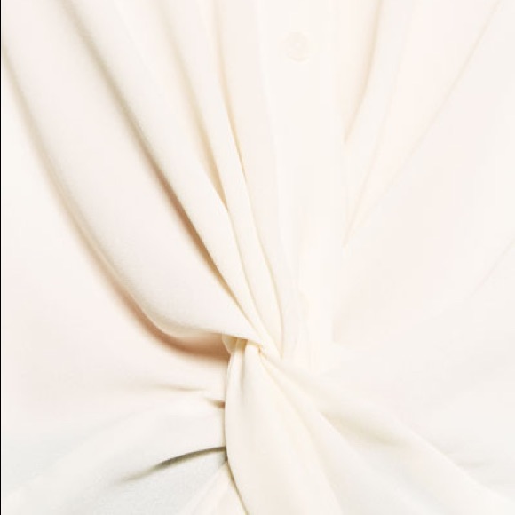 Zara drape knot blouse - Picture 4 of 5